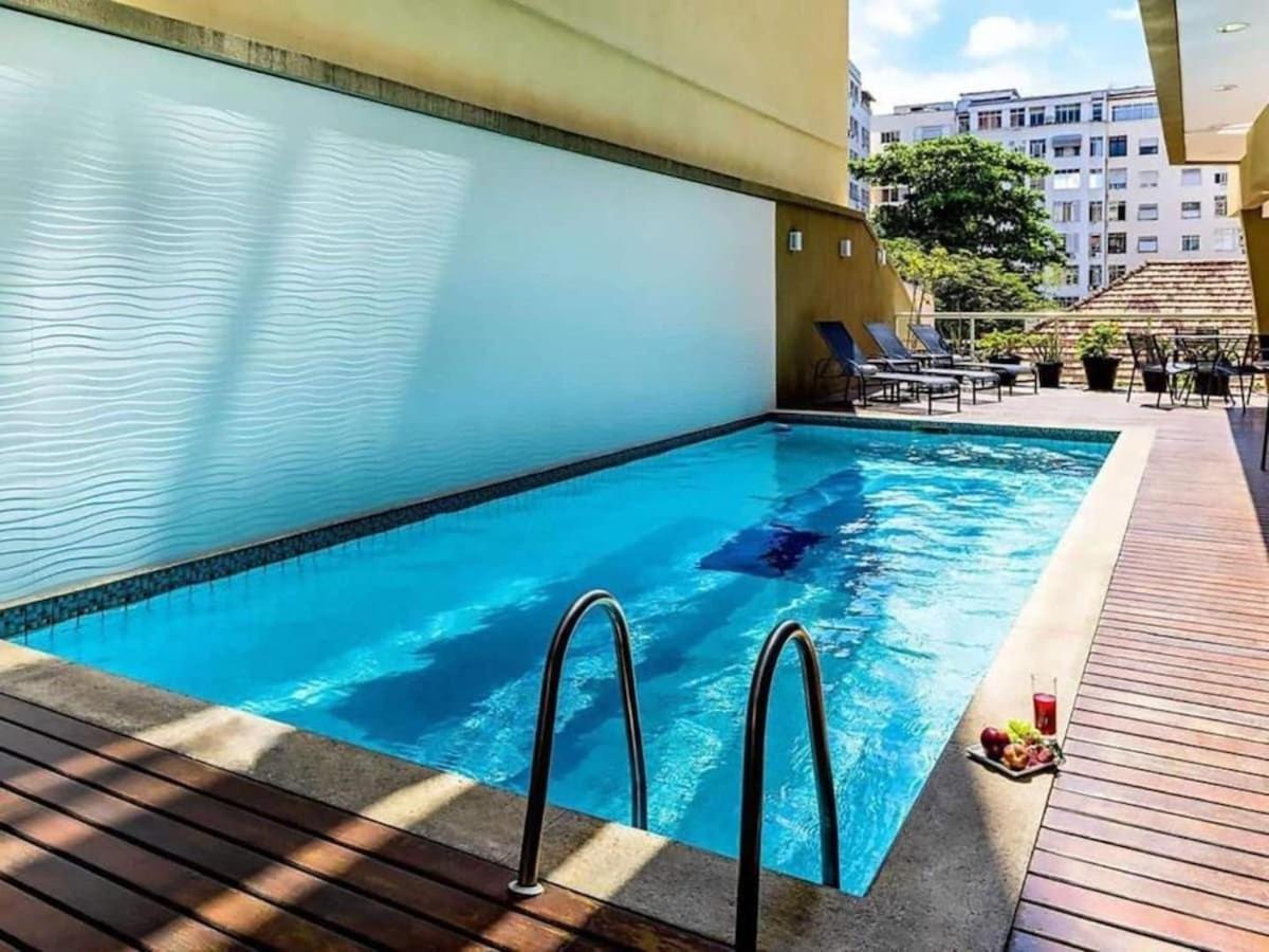 Flat Ipanema Com Garagem Apartment Rio de Janeiro Exterior foto
