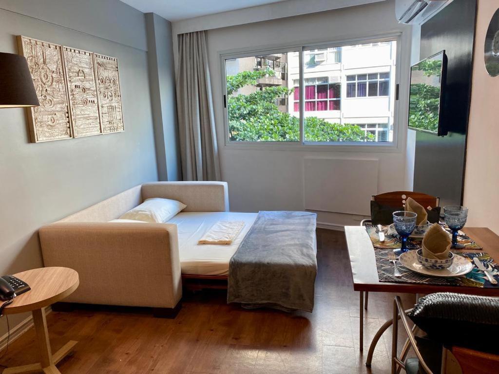 Flat Ipanema Com Garagem Apartment Rio de Janeiro Exterior foto